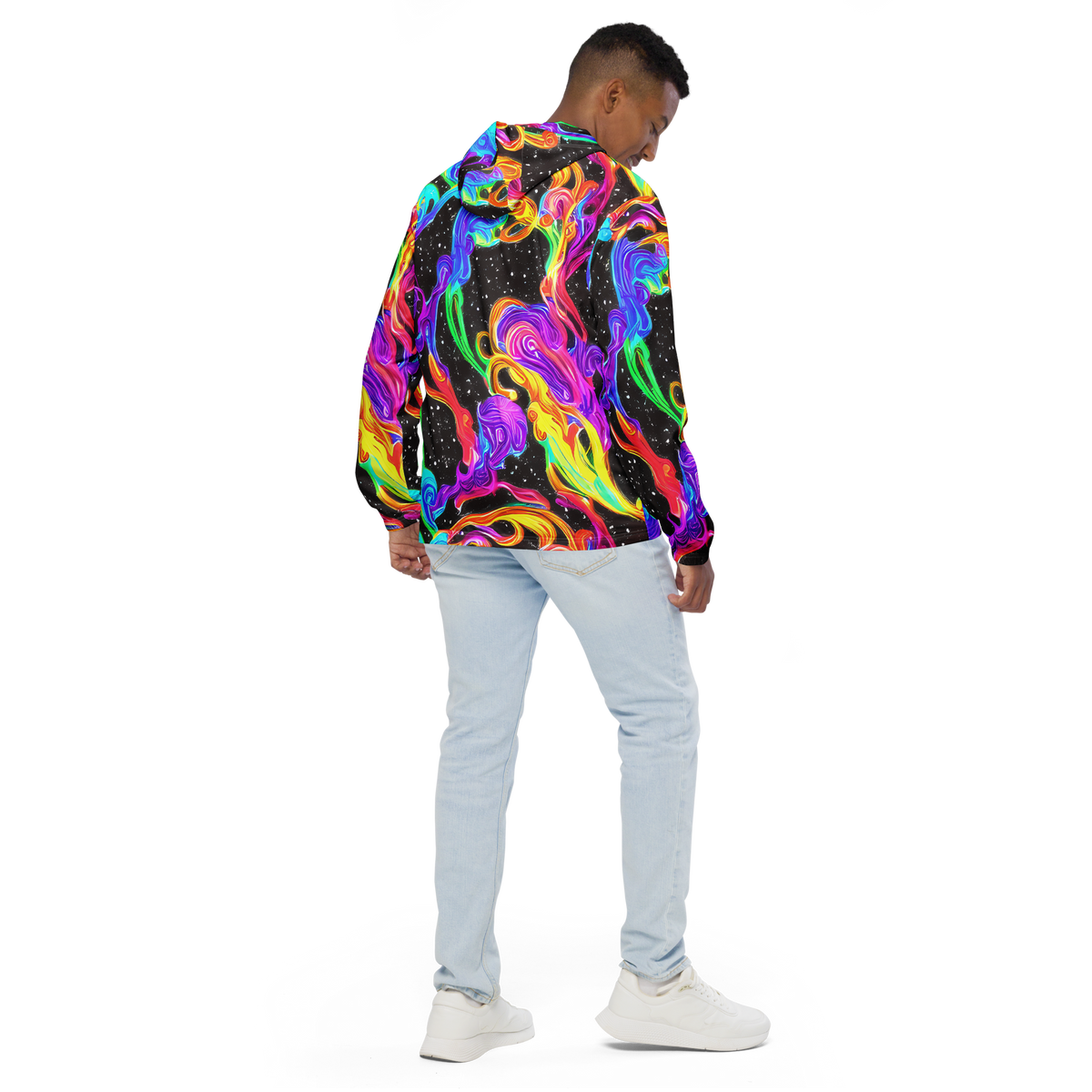 Men's Windbreaker - Yuan Whirls