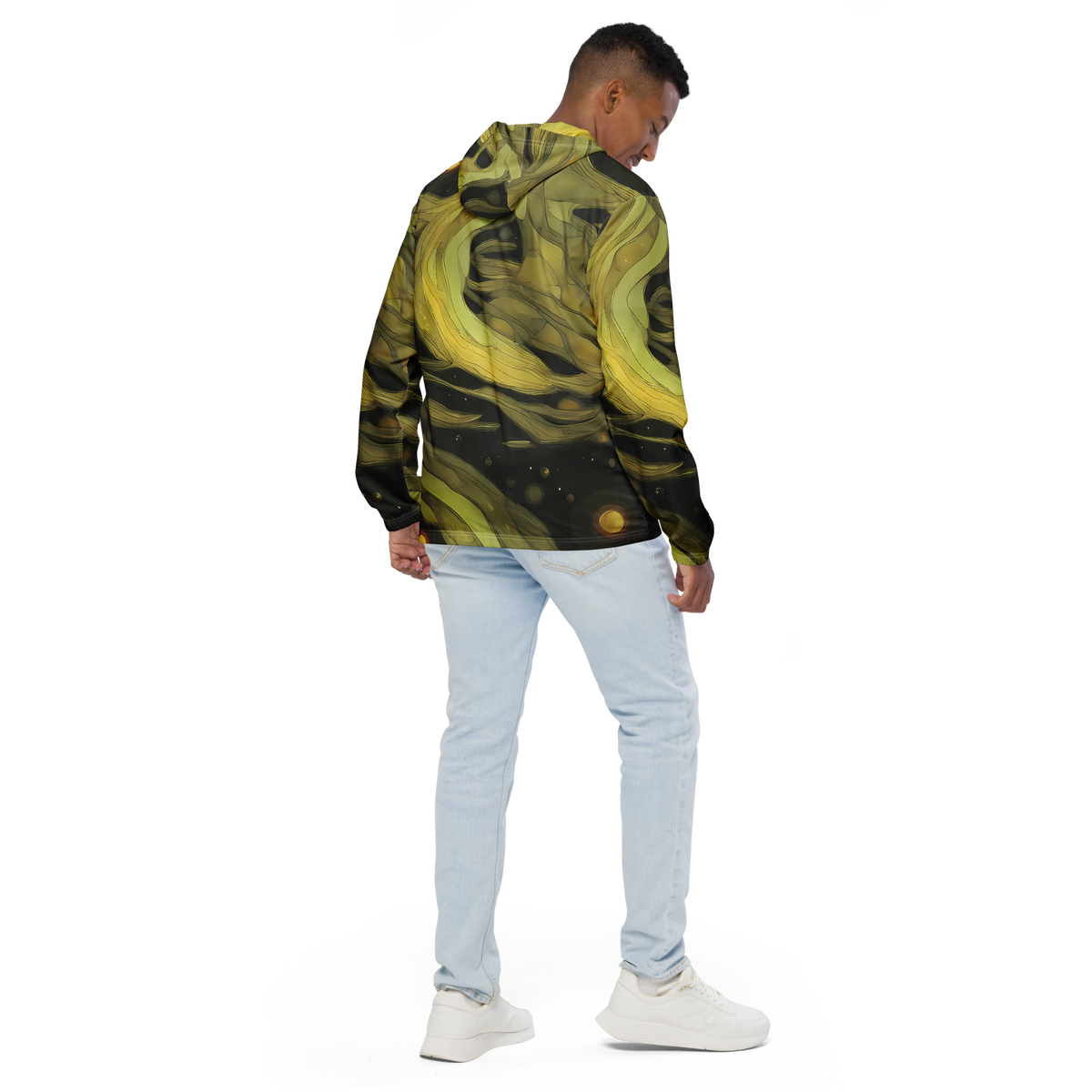 Men's Windbreaker - Whispered Breeze