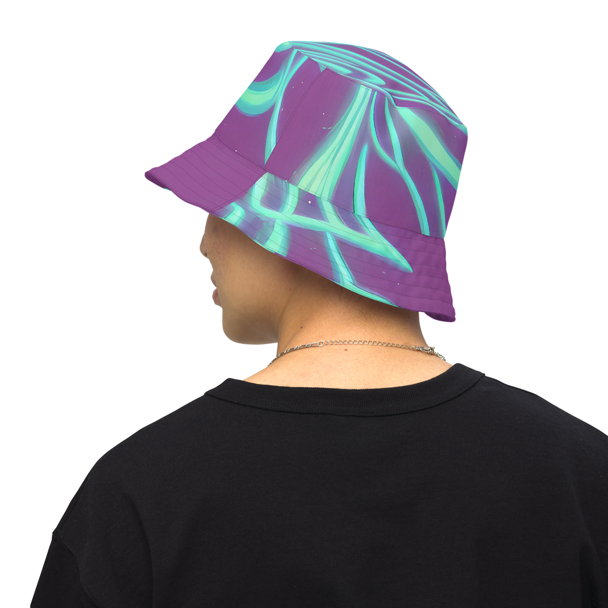 Reversible Bucket Hat - Neon Drift