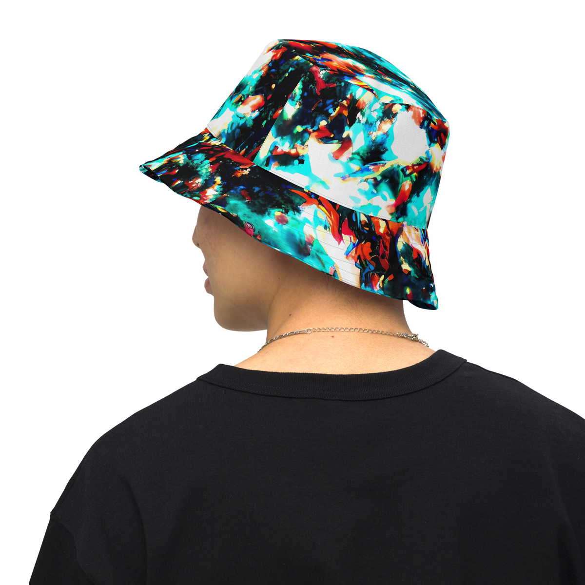 Reversible Bucket Hat - Whirlpool Dream