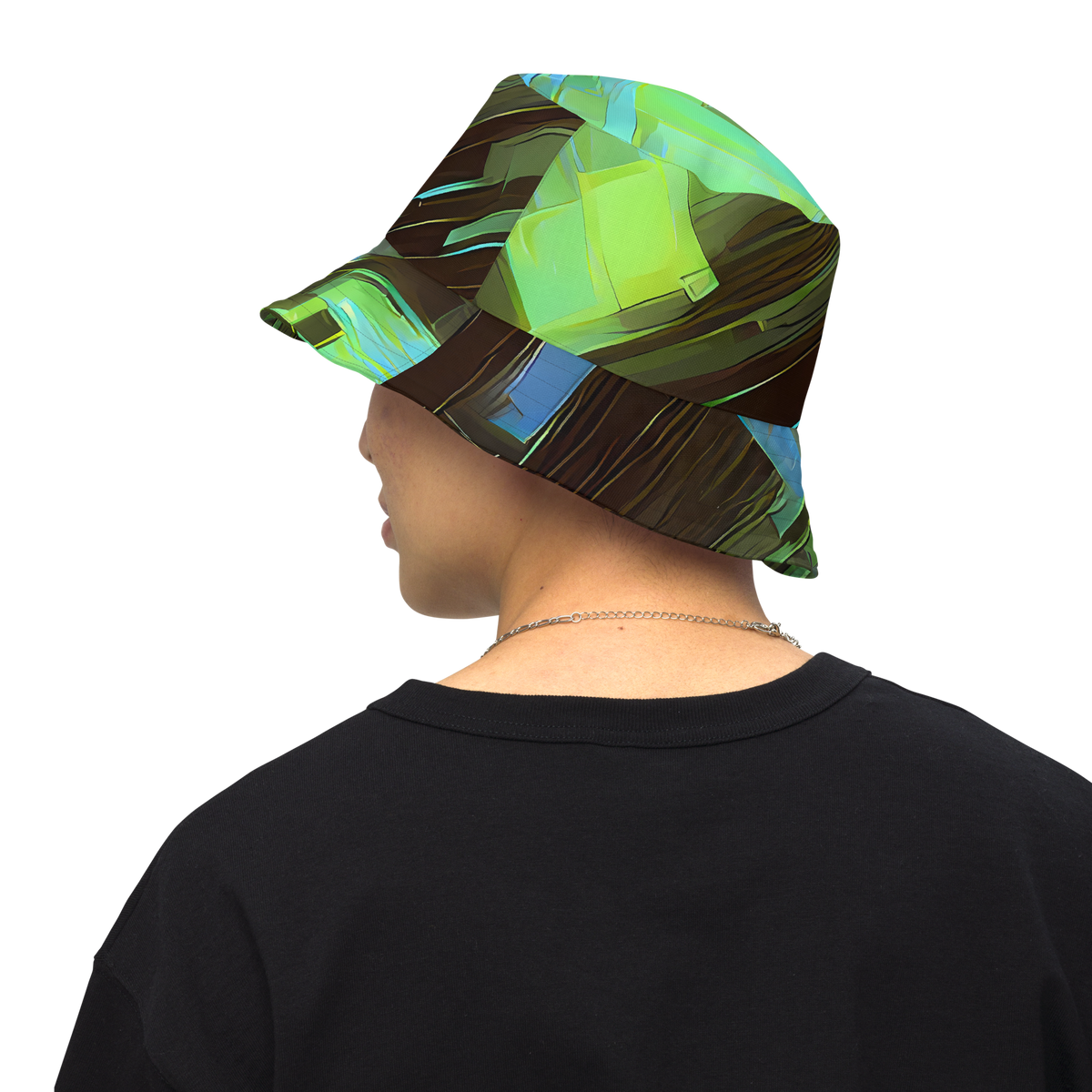 Reversible Bucket Hat - Cyber Shard