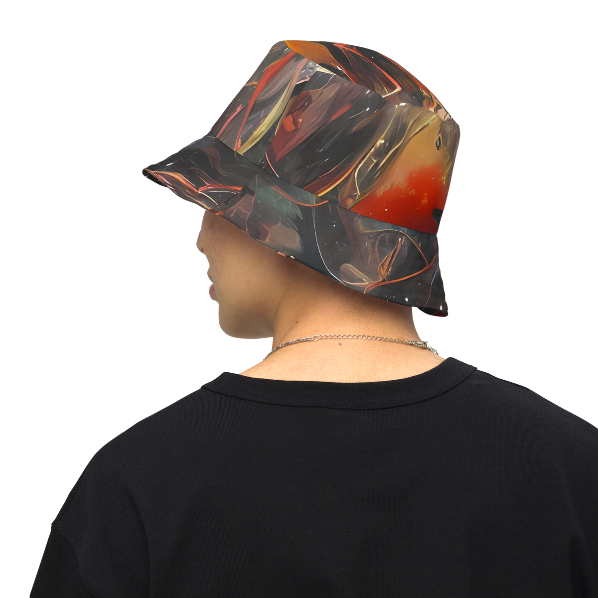 Reversible Bucket Hat - Temporal Vortex