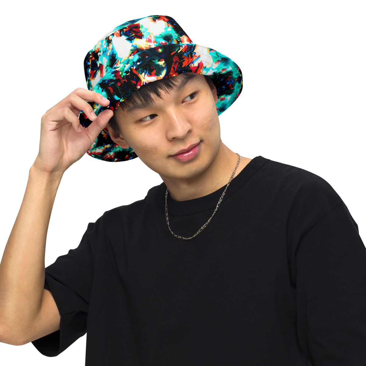 Reversible Bucket Hat - Whirlpool Dream