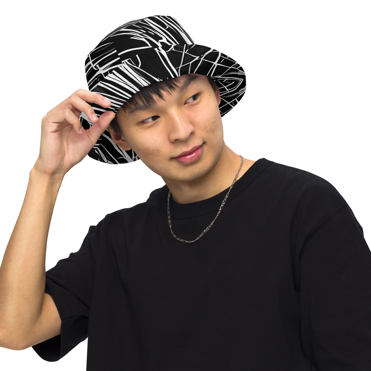 Reversible Bucket Hat - Biomech Spiral