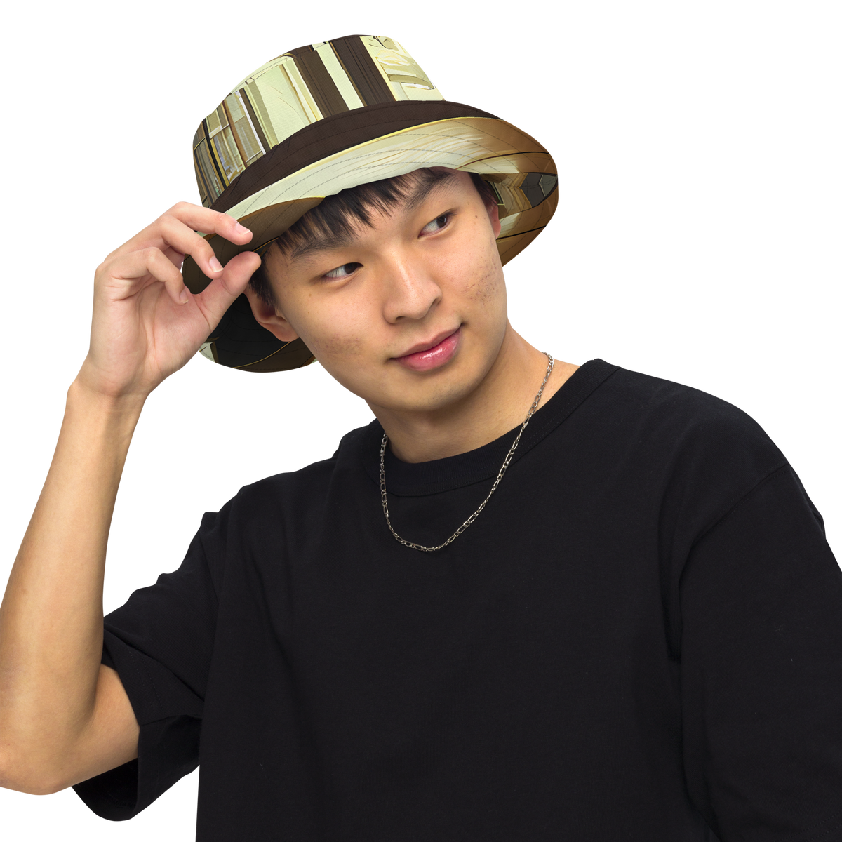 Reversible Bucket Hat - Dutch Perspective