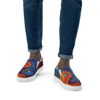 Men's Slip-On Canvas Shoes - Perez Whirl