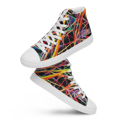 Women's High Top Canvas Shoes - Acconci Twirl