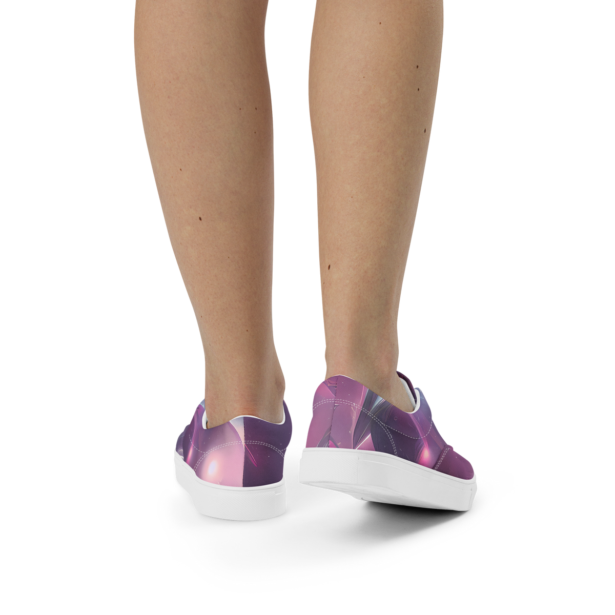 Women's Lace-Up Canvas Shoes - Vertex Visions