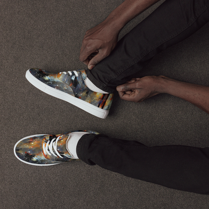 Men's Lace-Up Canvas Shoes - Sidereal Threads