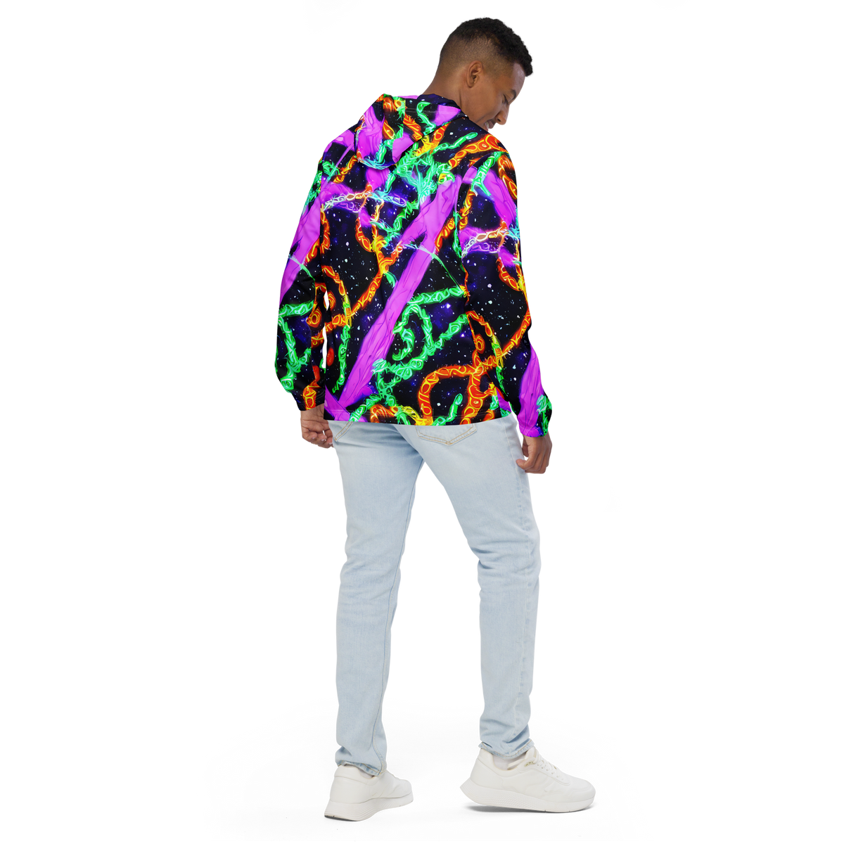 Men's Windbreaker - Enckell's Nebula