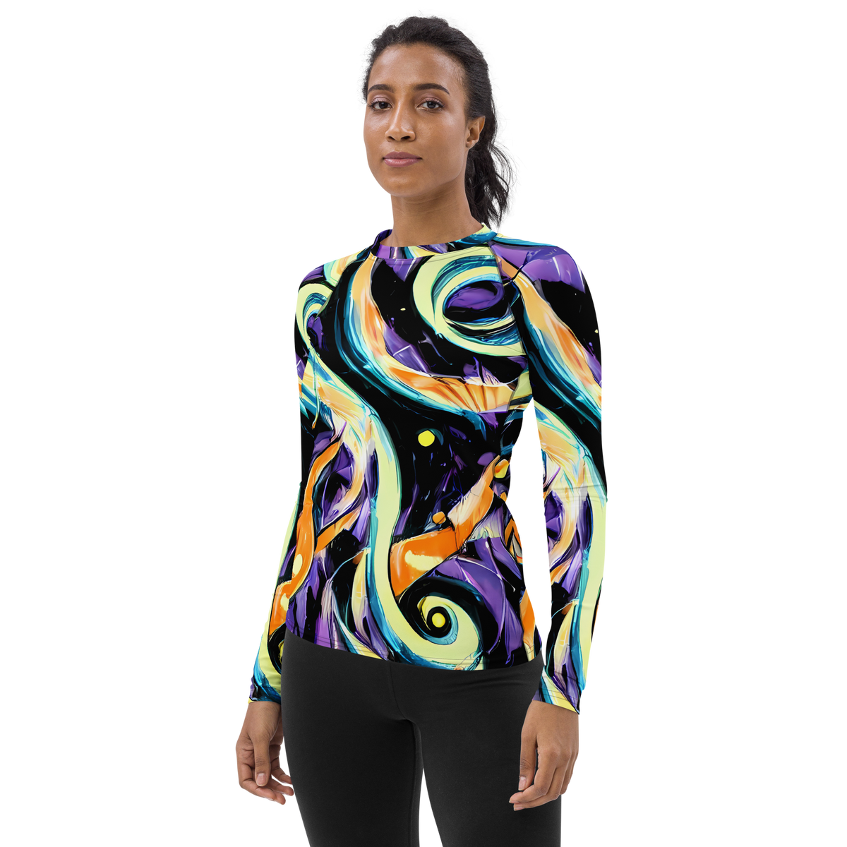 Women's Rash Guard - Dorothy's Whirl
