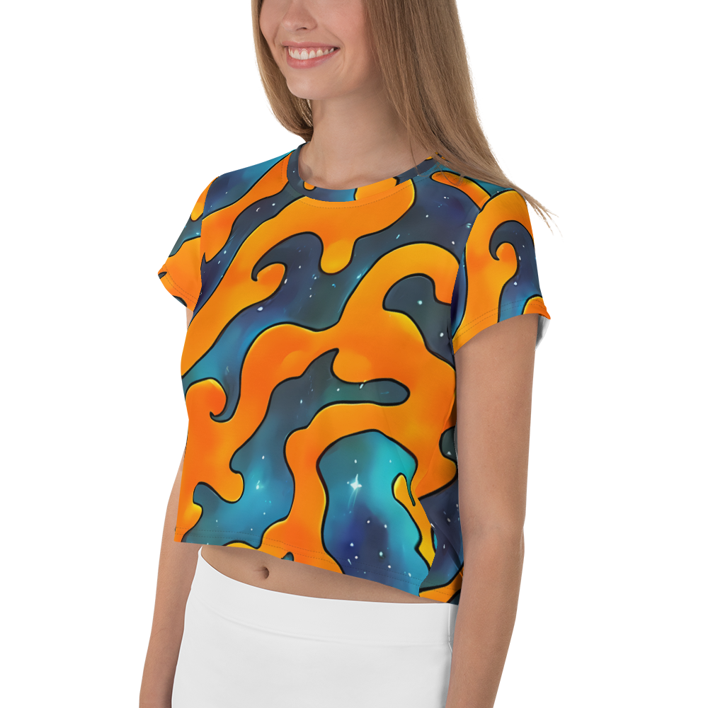 Women's Crop Tee - Criswell Cosmos
