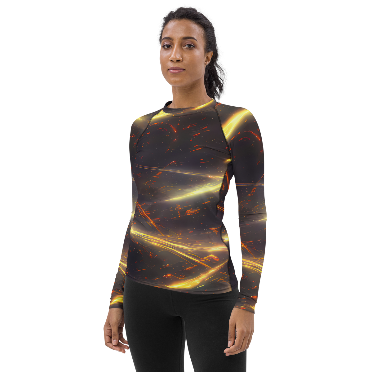 Women's Rash Guard - Stellar Arcana