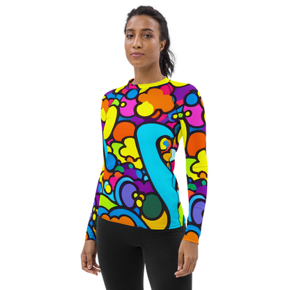 Women's Rash Guard - Pop Playland