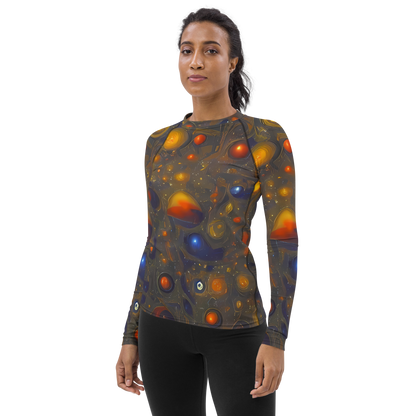 Women's Rash Guard - Chromal Flux