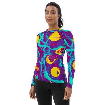 Women's Rash Guard - Cosmic Current