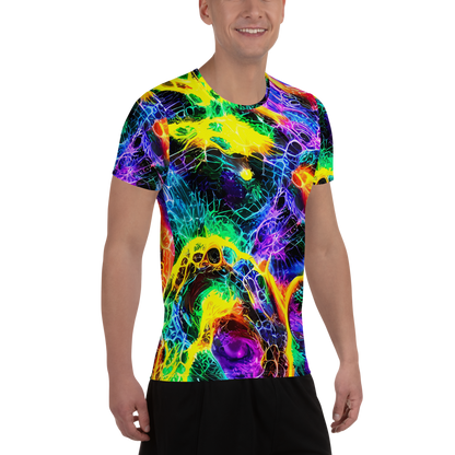 Men's Athletic T-Shirt - Vivid Veil