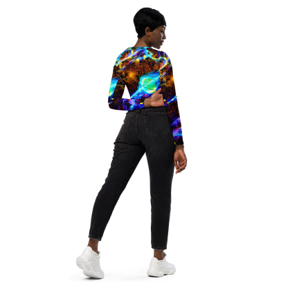 Long Sleeve Crop Top - Neon Füssli