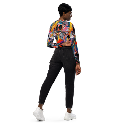 Long Sleeve Crop Top - Brazen Rhapsody