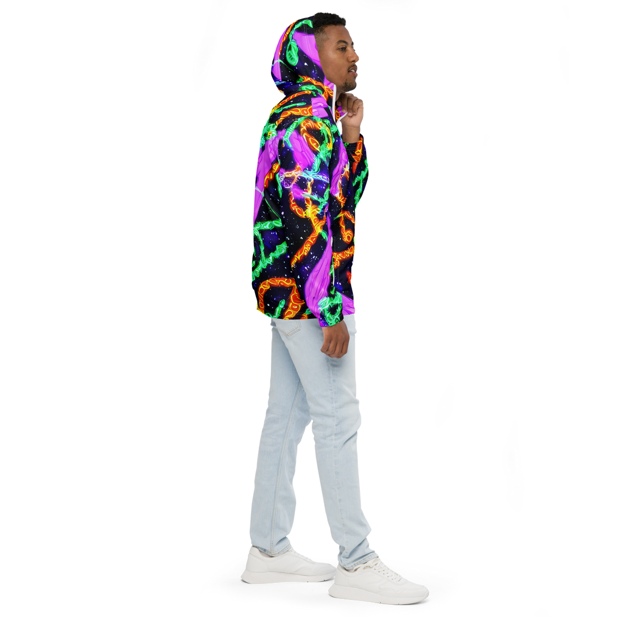 Men's Windbreaker - Enckell's Nebula