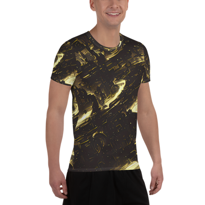 Men's Athletic T-Shirt - Oceanic Echo